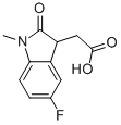 (5-Fluoro-1-methyl-2-oxo-2,3-dihydro-1H-indol-3-yl)acetic acid CAS#: 887405-60-9