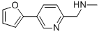 5-Fur-2-yl-2-[methyl(aminomethyl)]pyridine CAS#: 892502-04-4