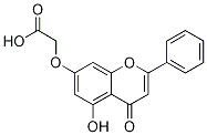 [(5-Hydroxy-4-oxo-2-phenyl-4H-chromen-7-yl)oxy]-acetic acid CAS#: 97980-71-7