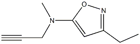 5-Isoxazolamine,3-ethyl-N-methyl-N-2-propynyl-(9CI) CAS#: 92087-56-4