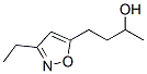 5-Isoxazolepropanol,3-ethyl--alpha--methyl-,(+)-(9CI) CAS#: 93422-86-7