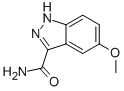 5-METHOXY-1H-INDAZOLE-3-CARBOXYLIC ACID AMIDE CAS#: 91085-70-0