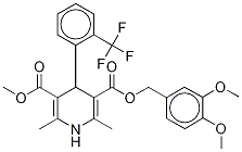 5-Methyl 3-(34Dimethoxybenzyl)-1,4-Dihydro-2,6-dimethyl-5-(2trifluoromethyl)phenyl-3,5-pyridinedicarboxylate CAS#: 887407-05-8