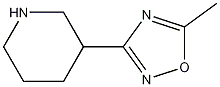 5-Methyl-3-(piperidin-3-yl)-1,2,4-oxadiazole CAS#: 895573-64-5