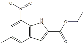 5-Methyl-7-nitroindole-2-carboxylic acid ethyl ester CAS#: 91559-46-5