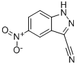 5-NITRO-1H-INDAZOLE-3-CARBONITRILE CAS#: 90348-29-1