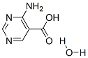 5-Pyrimidinecarboxylic acid, 4-amino-, hydrate (7CI) CAS#: 90993-92-3