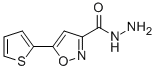 5-THIOPHEN-2-YL-ISOXAZOLE-3-CARBOXYLIC ACID HYDRAZIDE CAS#: 90004-25-4