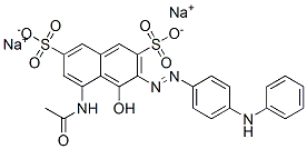 5-acetamido-3-[[4-(anilino)phenyl]azo]-4-hydroxynaphthalene-2,7-disulphonic acid, sodium salt CAS#: 94249-04-4