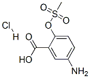 5-amino-2-[(methylsulphonyl)oxy]benzoic acid hydrochloride CAS#: 94088-81-0