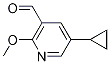 5-cyclopropyl-2-Methoxynicotinaldehyde CAS#: 888499-98-7