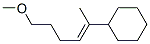 (5-methoxy-1-methylpenten-1-yl)cyclohexane CAS#: 93892-51-4