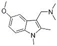 [(5-methoxy-1,2-dimethyl-1H-indol-3-yl)methyl]dimethylamine CAS#: 93865-34-0