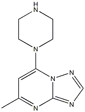 5-methyl-7-(1-piperazinyl)[1,2,4]triazolo[1,5-a]pyrimidine(SALTDATA: FREE) CAS#: 892253-50-8