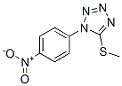 5-(methylthio)-1-(p-nitrophenyl)-1H-tetrazole CAS#: 94201-87-3
