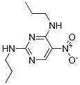 5-nitro-N2,N4-dipropyl-pyrimidine-2,4-diyldiamine CAS#: 90975-78-3