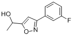 5(1-HYDROXYETHYL)-3(3-FLUOROPHENYL)-ISOXAZOLE CAS#: 889938-98-1
