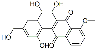(+)-5,6-Dihydro-1,5,6-trihydroxy-3-(hydroxymethyl)-8-methoxybenzo[a]anthracene-7,12-dione CAS#: 98015-54-4