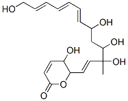 5,6-Dihydro-5-hydroxy-6-(3,4,6,13-tetrahydroxy-3-methyl-1,7,9,11-tridecatetrenyl)-2H-pyran-2-one CAS#: 96513-88-1