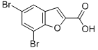 5,7-DIBROMO-BENZOFURAN-2-CARBOXYLIC ACID CAS#: 90415-17-1