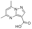5,7-DIMETHYL-PYRAZOLO[1,5-A]PYRIMIDINE-3-CARBOXYLIC ACID CAS#: 90349-23-8