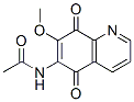 5,8-Quinolinedione, 6-acetamido-7-methoxy- CAS#: 93404-61-6