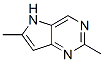 5H-Pyrrolo[3,2-d]pyrimidine, 2,6-dimethyl- (7CI) CAS#: 92660-36-1