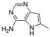 5H-Pyrrolo[3,2-d]pyrimidine, 4-amino-6-methyl- (7CI) CAS#: 91982-44-4