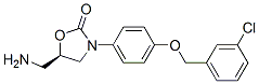 (5R)-5-(Aminomethyl)-3-[4-[(3-chlorophenyl)methoxy]phenyl]-2-oxazolidinone CAS#: 94608-54-5