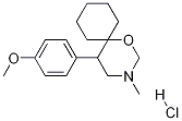 (5RS)-5-(4-Methoxyphenyl)-3-Methyl-1-oxa-3-azaspiro-[5.5]undecane Hydrochloride CAS#: 93413-56-0