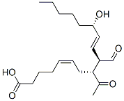 (5Z,8R,9R,10E,12S)-8-acetyl-9-formyl-12-hydroxyheptadeca-5,10-dienoic acid CAS#: 91712-41-3