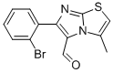 6-(2-BROMOPHENYL)-3-METHYLIMIDAZO[2,1-B]THIAZOLE-5-CARBOXALDEHYDE CAS#: 891667-48-4