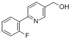[6-(2-FLUOROPHENYL)PYRIDIN-3-YL]METHANOL CAS#: 887974-54-1
