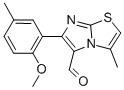 6-(2-METHOXY-5-METHYLPHENYL)-3-METHYLIMIDAZO[2,1-B]THIAZOLE-5-CARBOXALDEHYDE CAS#: 891655-99-5