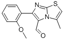 6-(2-METHOXYPHENYL)-3-METHYLIMIDAZO[2,1-B]THIAZOLE-5-CARBOXALDEHYDE CAS#: 891653-82-0