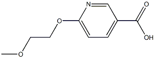 6-(2-methoxyethoxy)pyridine-3-carboxylic acid CAS#: 894802-20-1