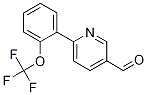 6-[2-(trifluoroMethoxy)phenyl]-3-pyridinecarbaldehyde CAS#: 898405-31-7