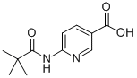 6-(2,2-DIMETHYL-PROPIONYLAMINO)-NICOTINIC ACID CAS#: 898561-66-5