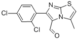 6-(2,4-DICHLOROPHENYL)-3-METHYLIMIDAZO[2,1-B]THIAZOLE-5-CARBOXALDEHYDE CAS#: 891654-07-2
