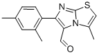 6-(2,4-DIMETHYLPHENYL)-3-METHYLIMIDAZO[2,1-B]THIAZOLE-5-CARBOXALDEHYDE CAS#: 891655-51-9