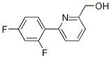 [6-(2,4-Difluorophenyl)-2-pyridyl]Methanol CAS#: 887981-41-1