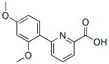 6-(2,4-Dimethoxyphenyl)-picolinic acid CAS#: 887982-90-3