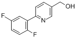 [6-(2,5-DIFLUOROPHENYL)PYRIDIN-3-YL]METHANOL CAS#: 887974-88-1