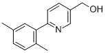 [6-(2,5-DIMETHYLPHENYL)PYRIDIN-3-YL]METHANOL CAS#: 887974-76-7