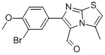 6-(3-BROMO-4-METHOXYPHENYL)-3-METHYLIMIDAZO[2,1-B]THIAZOLE-5-CARBOXALDEHYDE CAS#: 891662-93-4