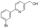 [6-(3-BROMOPHENYL)PYRIDIN-3-YL]METHANOL CAS#: 887974-56-3