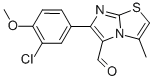 6-(3-CHLORO-4-METHOXYPHENYL)-3-METHYLIMIDAZO[2,1-B]THIAZOLE-5-CARBOXALDEHYDE CAS#: 891655-43-9