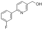 [6-(3-FLUOROPHENYL)PYRIDIN-3-YL]METHANOL CAS#: 887974-66-5