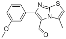 6-(3-METHOXYPHENYL)-3-METHYLIMIDAZO[2,1-B]THIAZOLE-5-CARBOXALDEHYDE CAS#: 891653-75-1