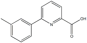 6-(3-Methylphenyl)-picolinic acid CAS#: 887982-30-1